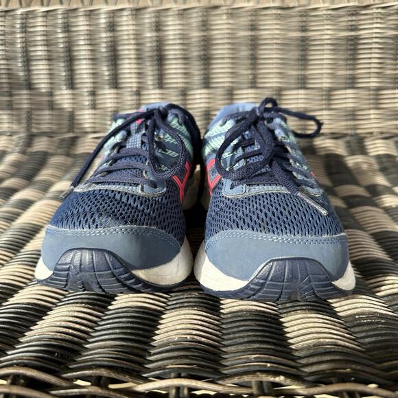 Asics Shoes‎ Womens Size 8 Gel Contend 6 1012A571 Blue Running Sneakers - Picture 5 of 11